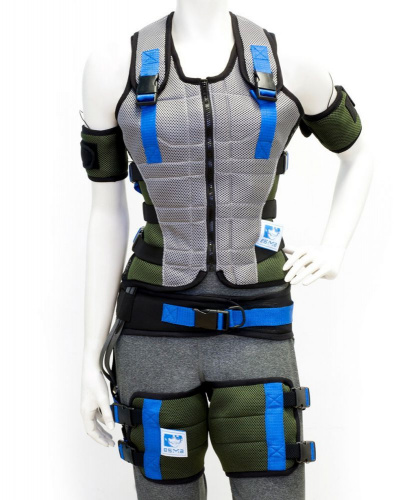 Комплект костюма для EMS тренировок Размер S, для аппаратов ЭСМА Фитнес (с комплектом электродов)