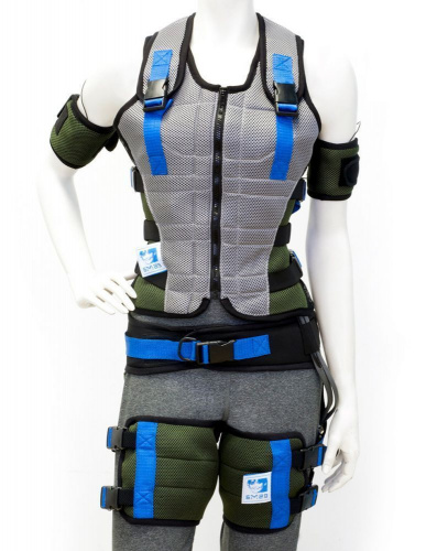 Комплект костюма для EMS тренировок Размер M, для аппаратов ЭСМА Фитнес (с комплектом электродов) фото 2
